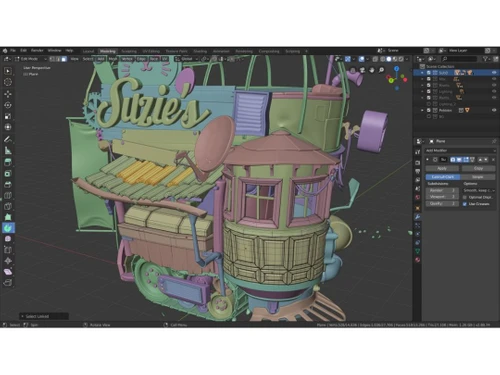 blender modeling