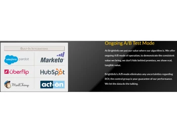 BrightInfo Test mode