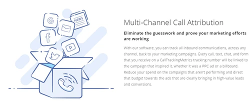 calltrackingmetrics multichannel call attribution