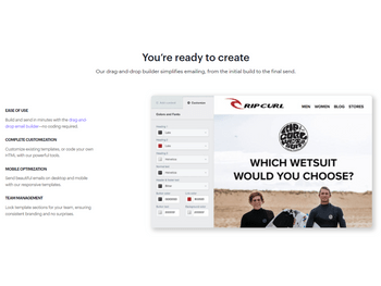 campaign monitor template builder