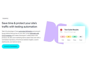 lumar automated testing
