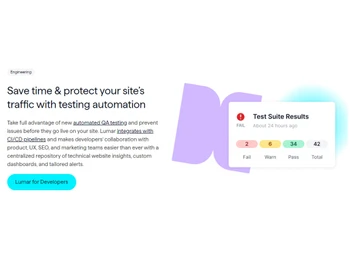 lumar automated testing