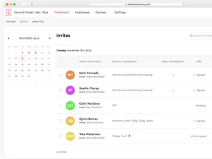 envoy visitors-invitees