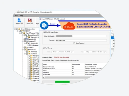 esofttools ost pst converter-convert