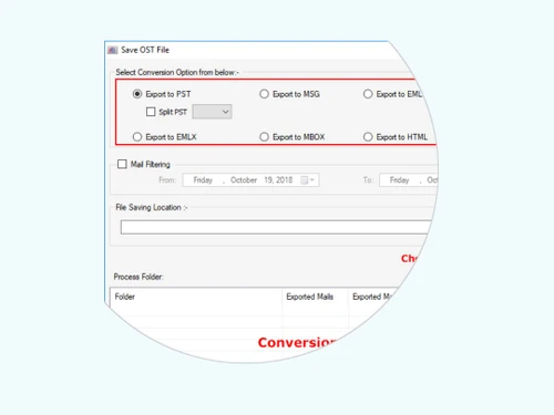 esofttools ost pst converter-file