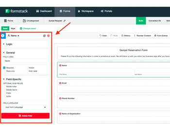 formstack survey-dashboard