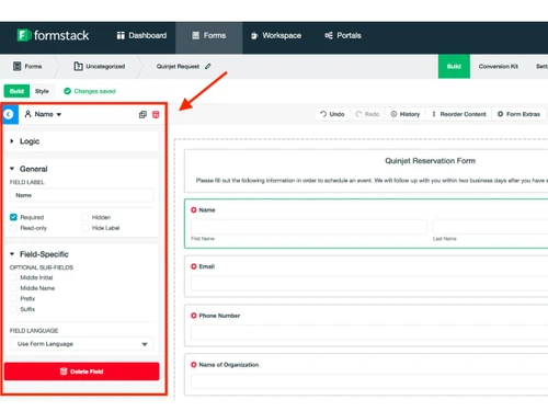 formstack survey-dashboard
